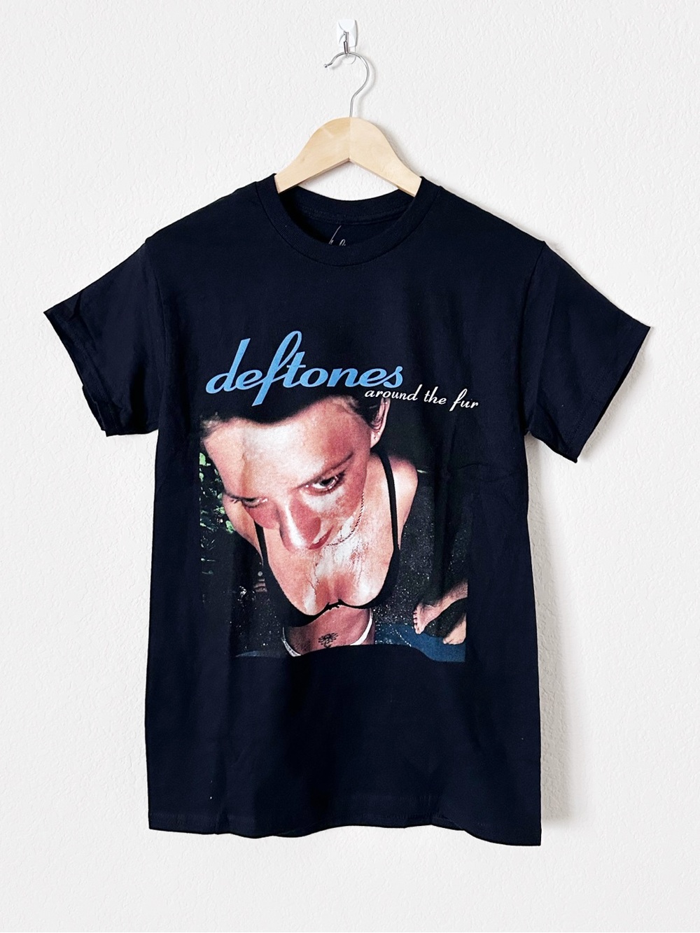 NEW Deftones Around the Fur Black Graphic Band T-Shirt
